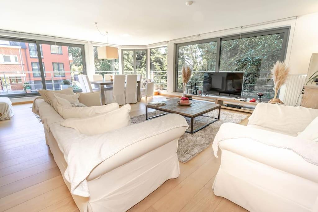 Appartement Tres Lumineux De 120M2 Brussel Buitenkant foto